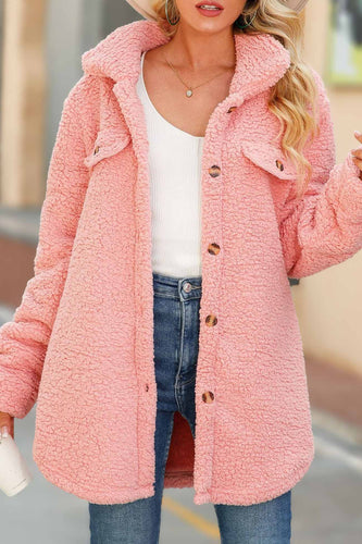 Stilla | Uni-fleece Frakke, Enkeltknap Og Revers