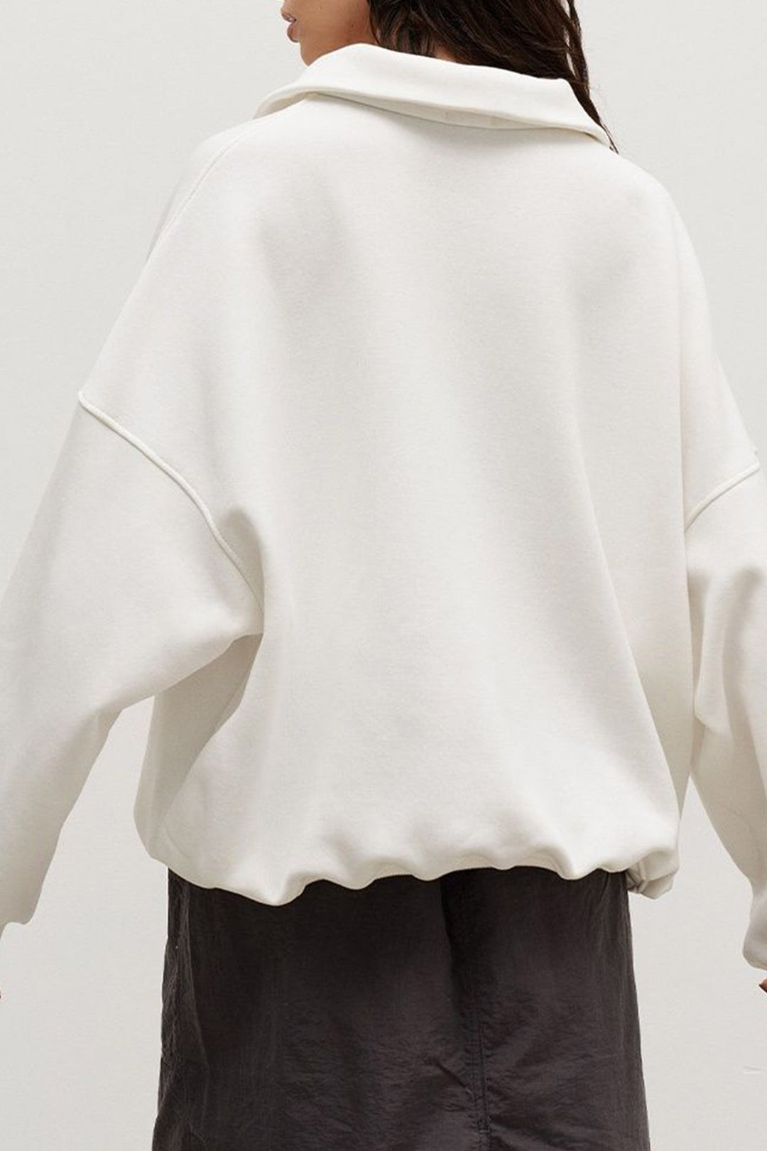 Stilla | Sweat Med Reversed Zip