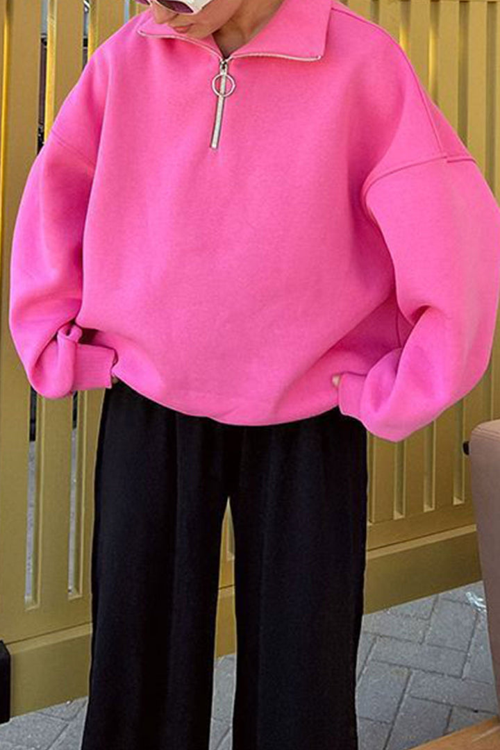 Stilla | Sweat Med Reversed Zip