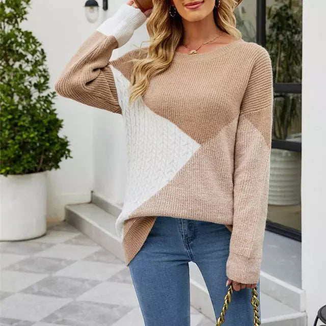 Stilla | Strikpullover Chic Moderne Stil Ideel til vinteren