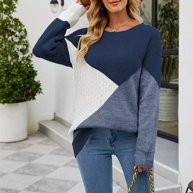 Stilla | Strikpullover Chic Moderne Stil Ideel til vinteren