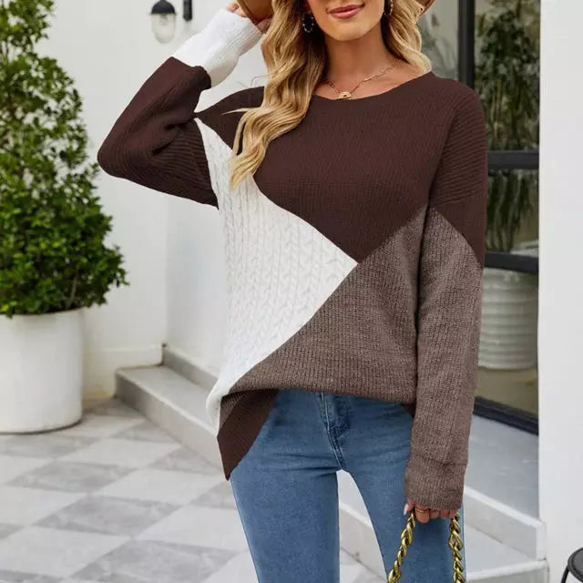 Stilla | Strikpullover Chic Moderne Stil Ideel til vinteren