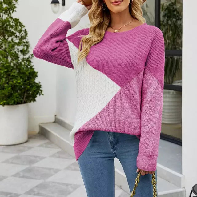 Stilla | Strikpullover Chic Moderne Stil Ideel til vinteren