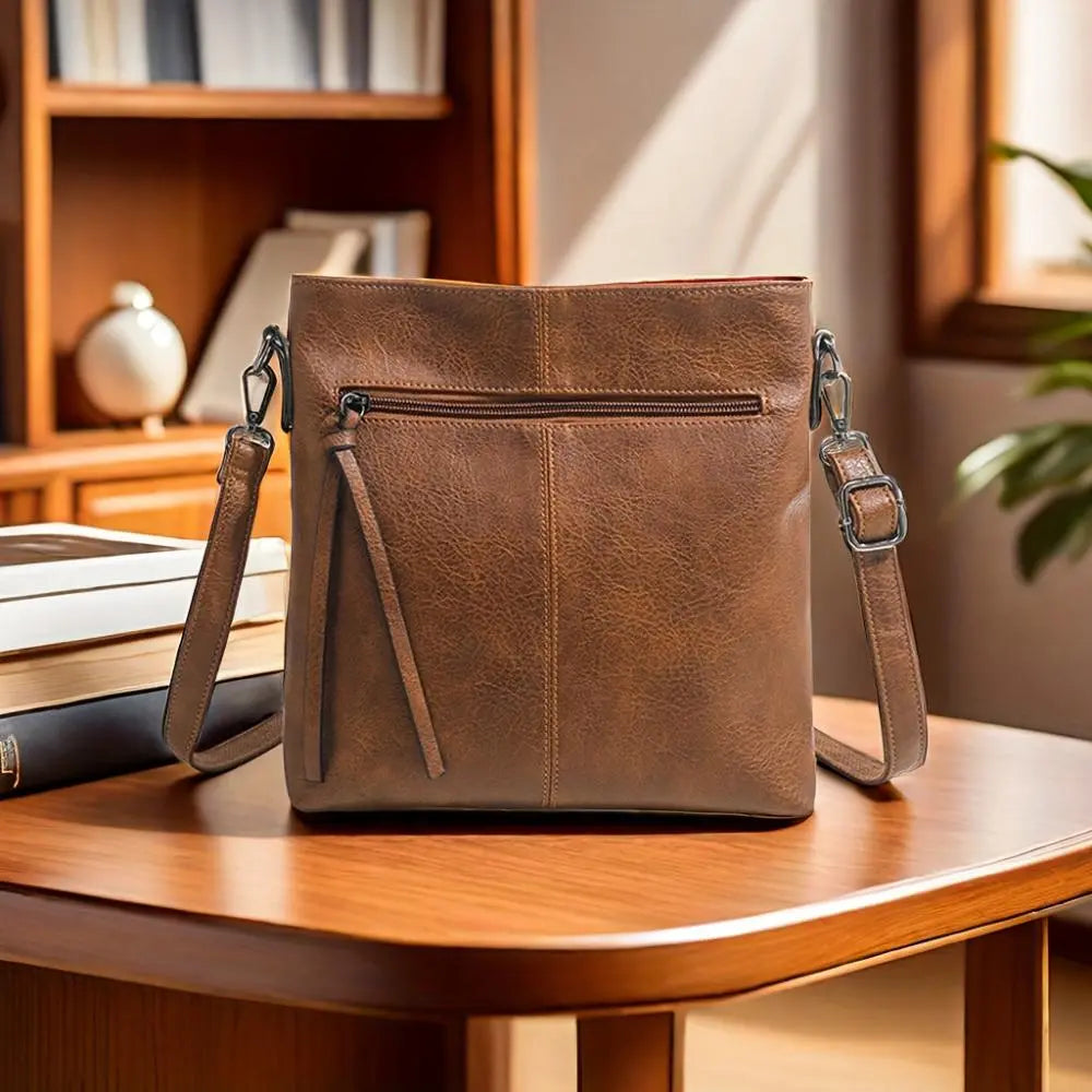 Stilla | Retro Firkantet Crossbody Taske