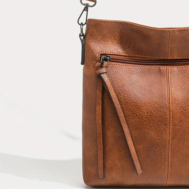 Stilla | Retro Firkantet Crossbody Taske