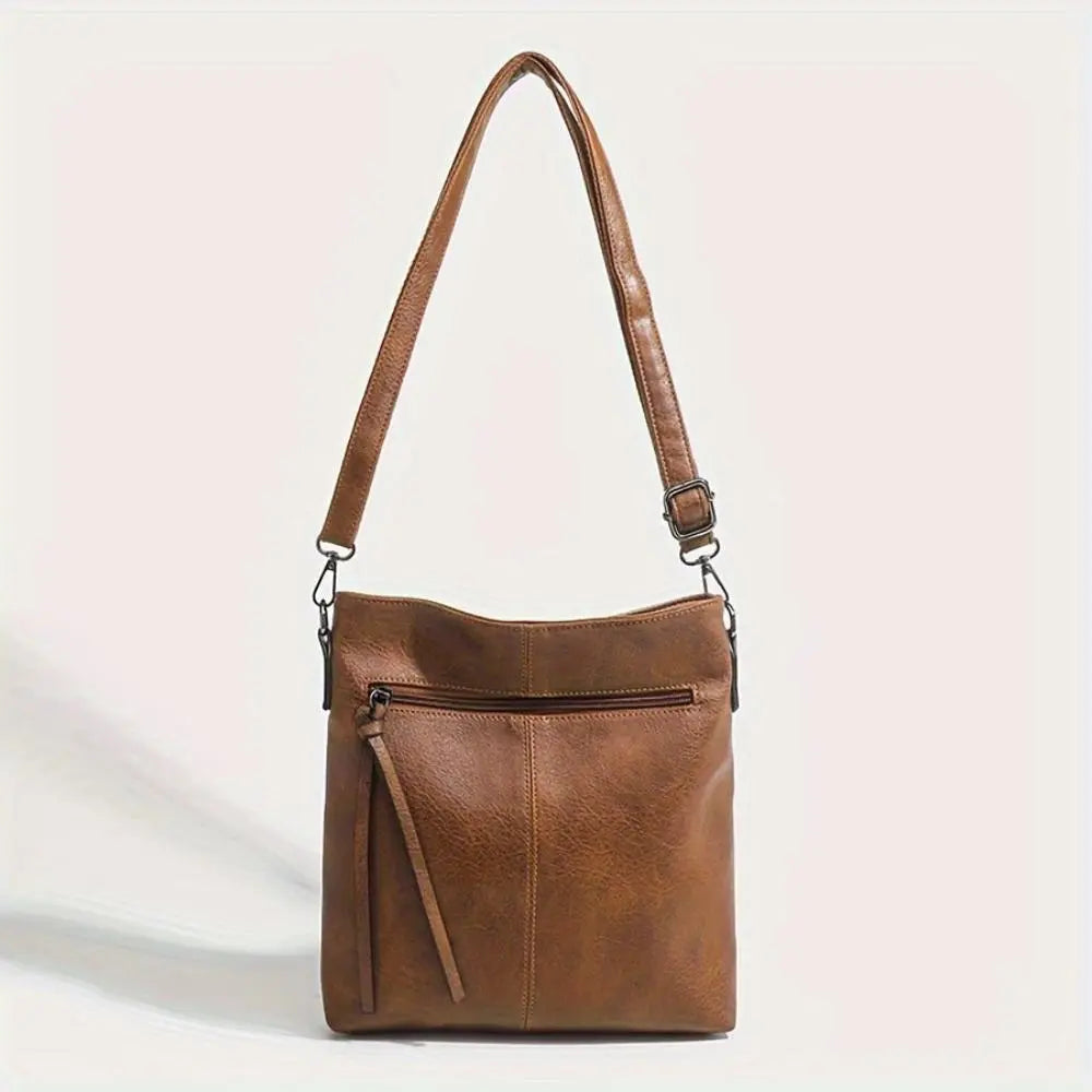 Stilla | Retro Firkantet Crossbody Taske