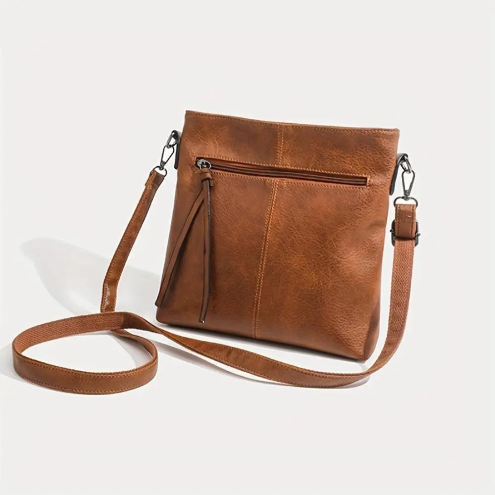 Stilla | Retro Firkantet Crossbody Taske
