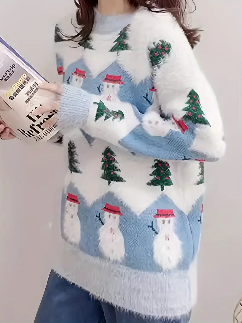 Stilla | Smuk julesweater snemænd