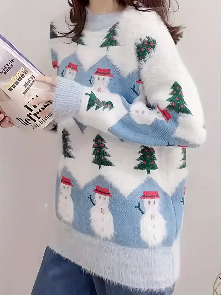 Stilla | Smuk julesweater snemænd