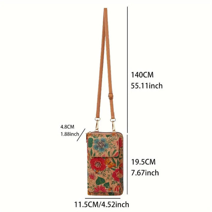Stilla | Boho Blomster Crossbody Pung