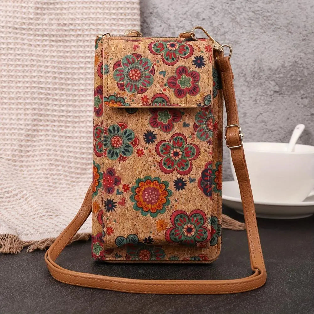 Stilla | Boho Blomster Crossbody Pung