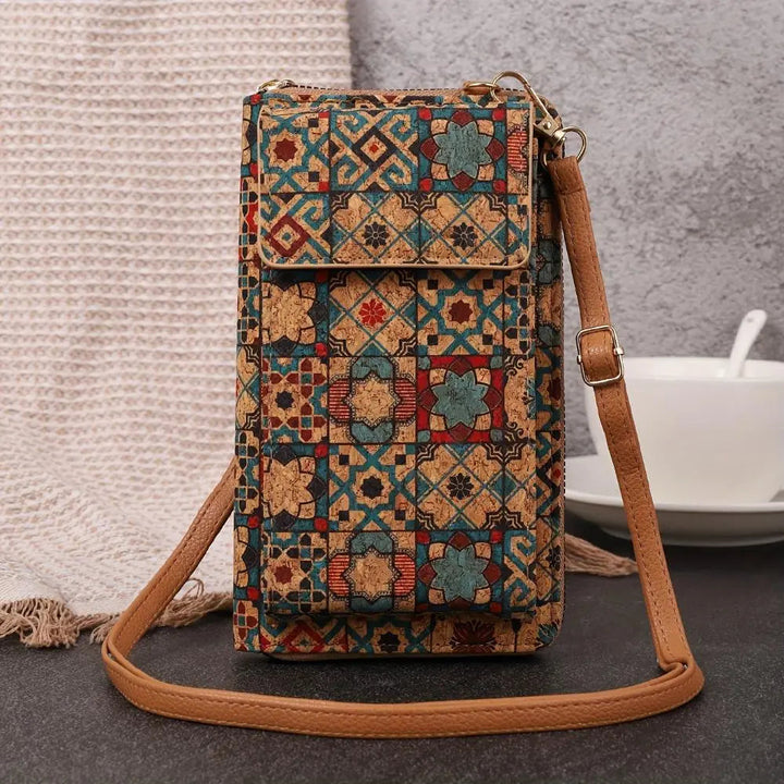 Stilla | Boho Blomster Crossbody Pung