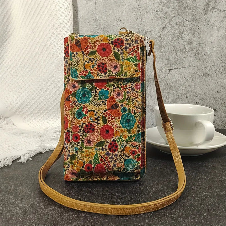 Stilla | Boho Blomster Crossbody Pung