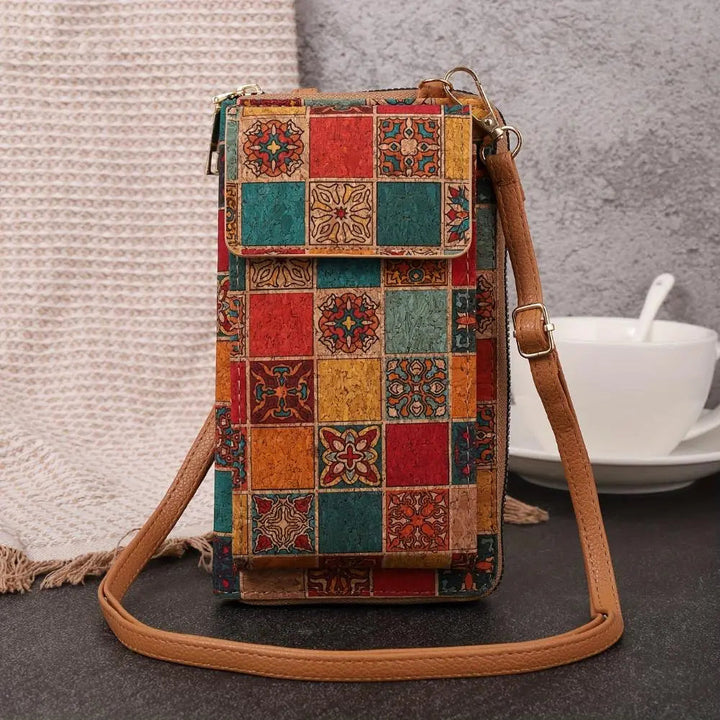 Stilla | Boho Blomster Crossbody Pung