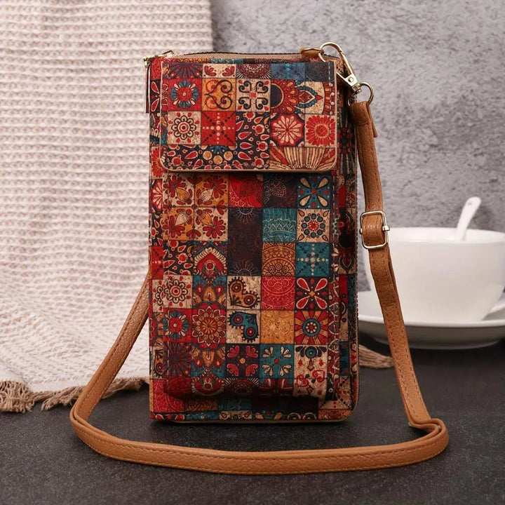 Stilla | Boho Blomster Crossbody Pung