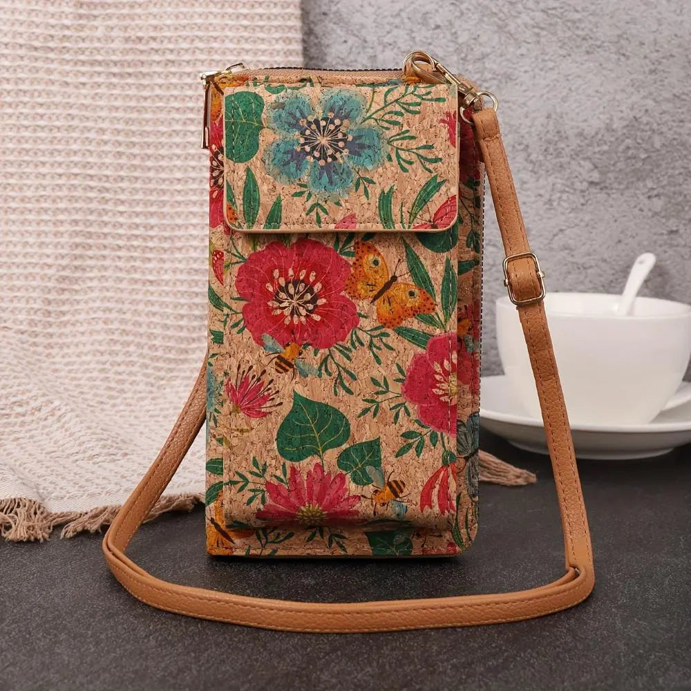 Stilla | Boho Blomster Crossbody Pung