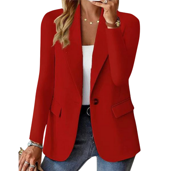 Stilla | Blazer Med Reverskrave Og Enke Knaplukning