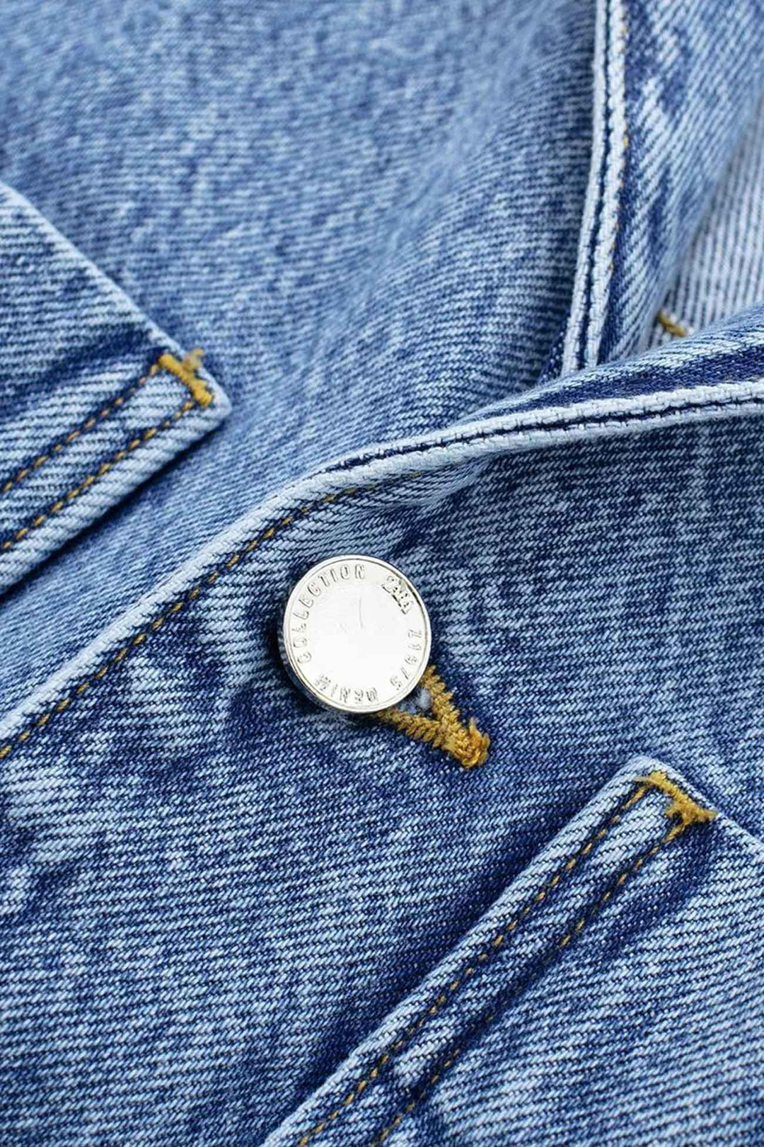 Stilla | Jeanskombinationer Med Lange Ærmer, Lommer Og Høj Talje