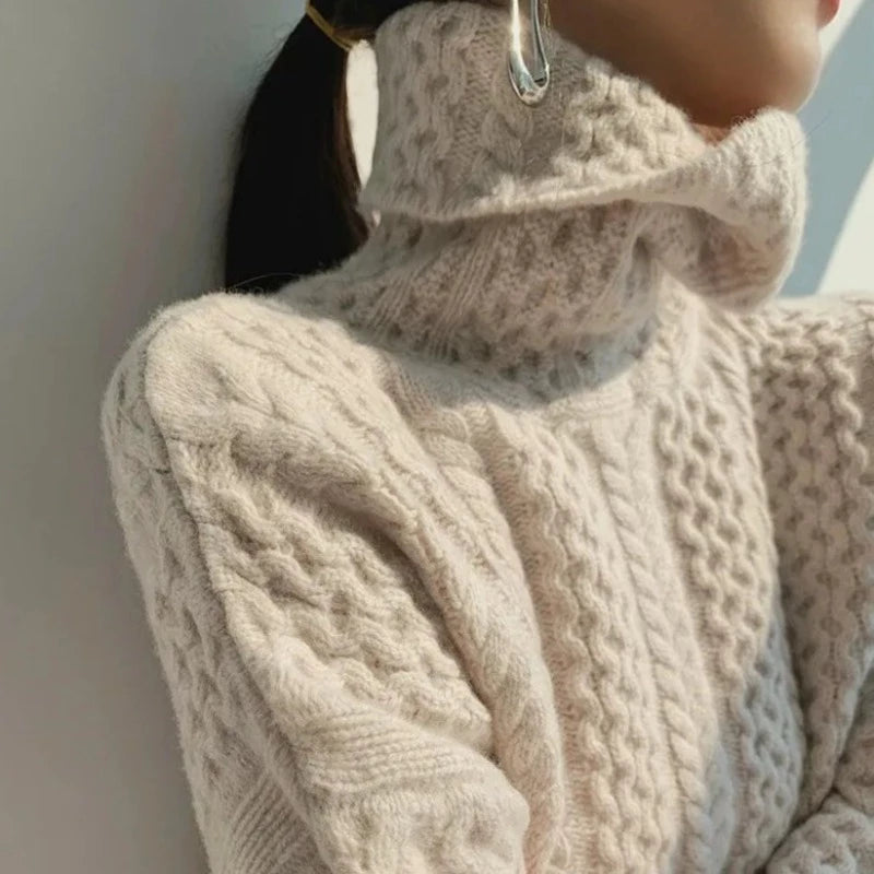 Stilla | Couture Trøje Med Rullekrave