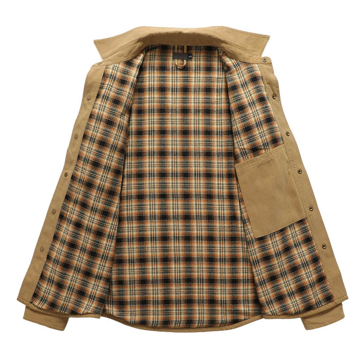 Stilla | Flannel Fôret Skjortejakke til Herrer
