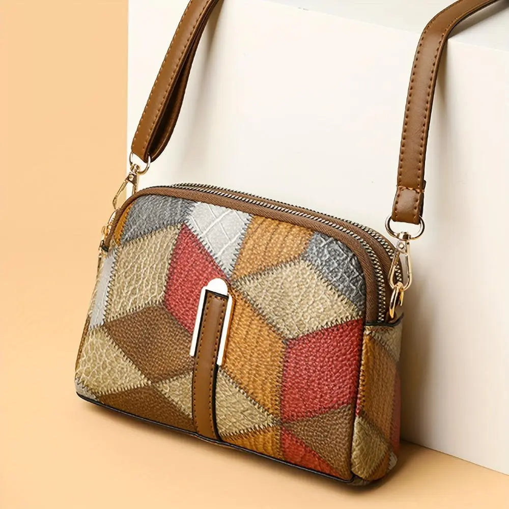 Stilla | Patchwork Min Crossbody Bag