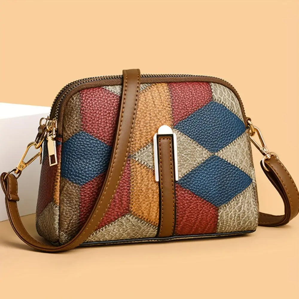 Stilla | Patchwork Min Crossbody Bag