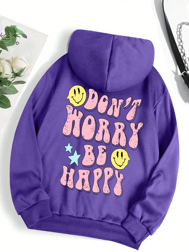 Stilla | Worry Be Happy Hoodie til Damer