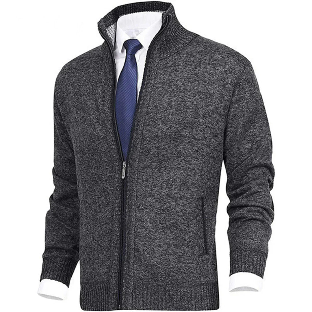 Stilla | Herre fleece vest med lynlås