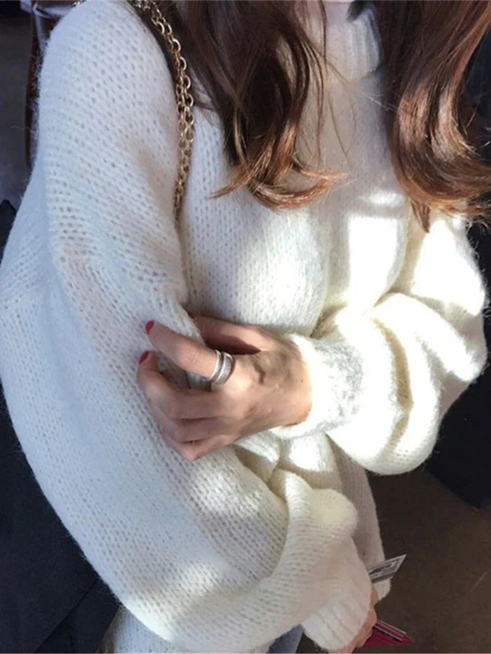 Stilla | Oversize Håndvævet Sweater Til Kvinder