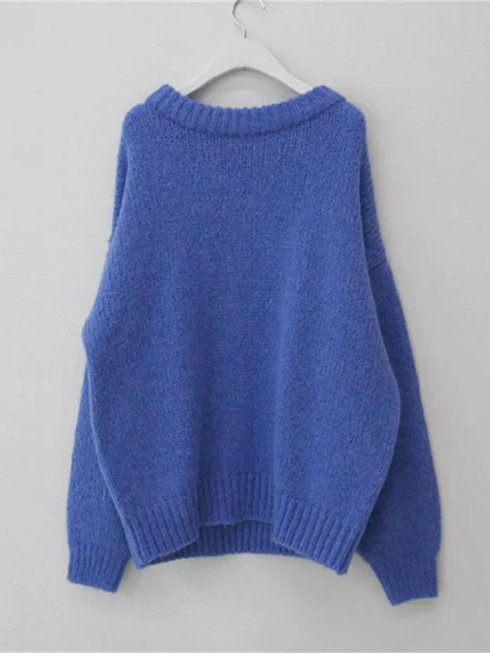Stilla | Oversize Håndvævet Sweater Til Kvinder