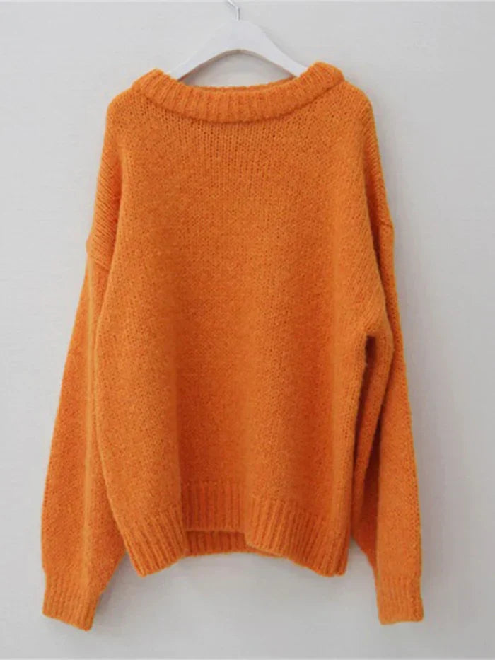 Stilla | Oversize Håndvævet Sweater Til Kvinder