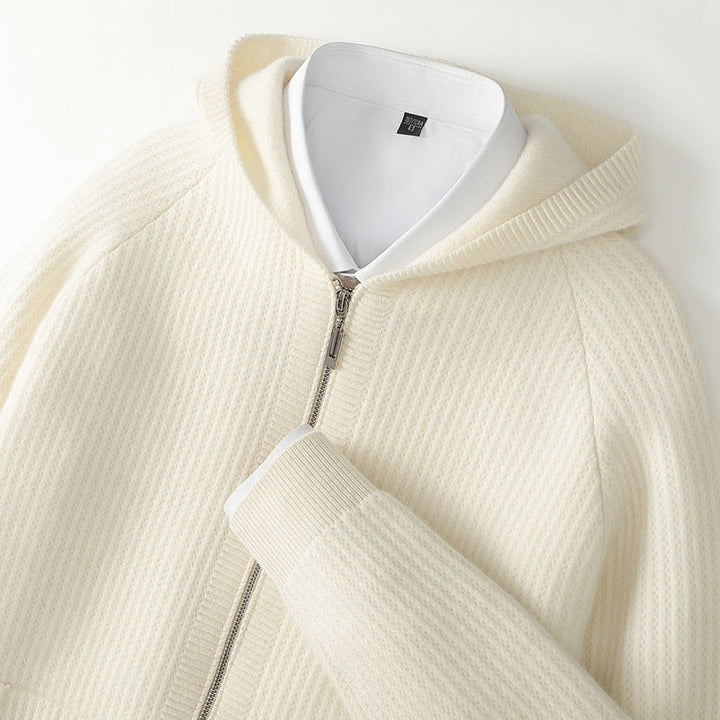 Stilla | Cashmere Lynlås Hoodie