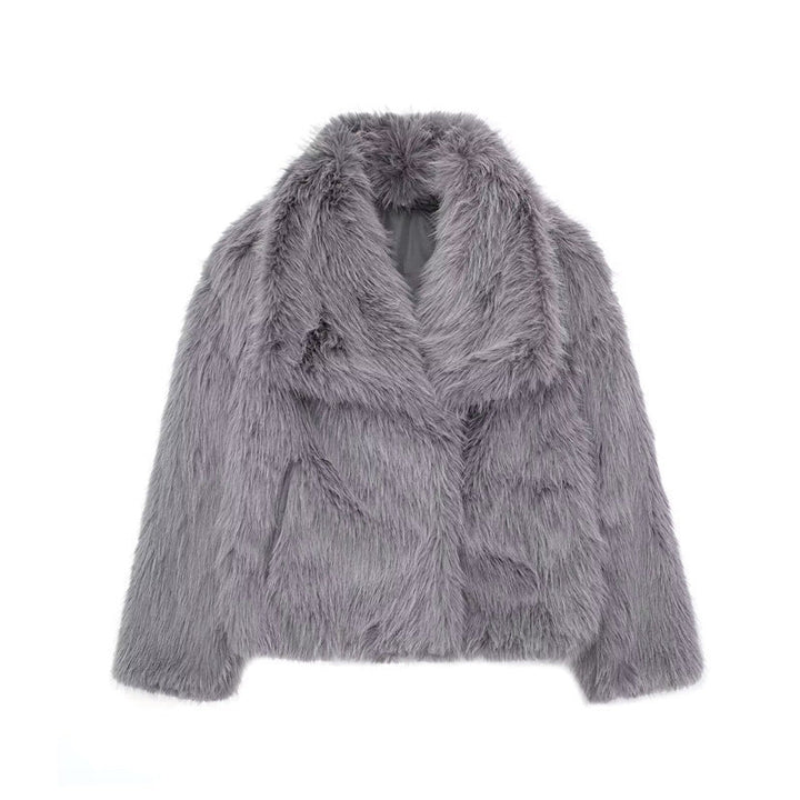 Stilla | Elegant Jakke Af F Faux Fur