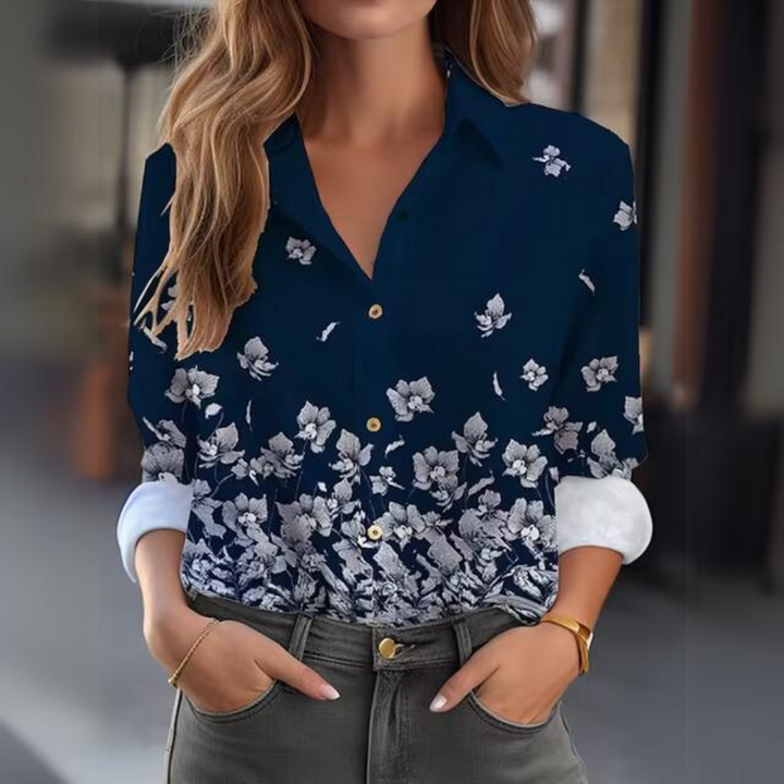 Stilla | Elegant skjorte med blomsterprint