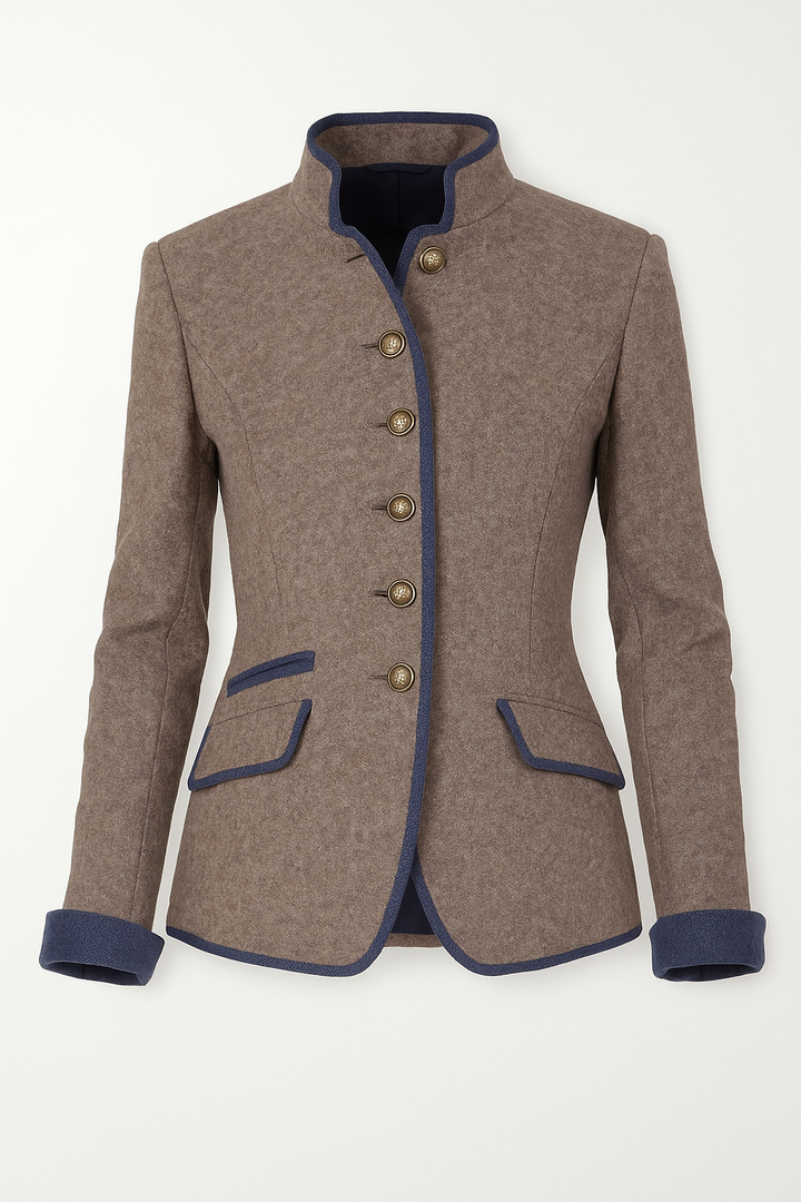Stilla | Blazer med ståkrave