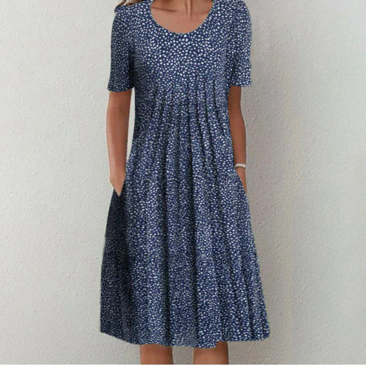 Stilla | Elegante Bomulds Kjole