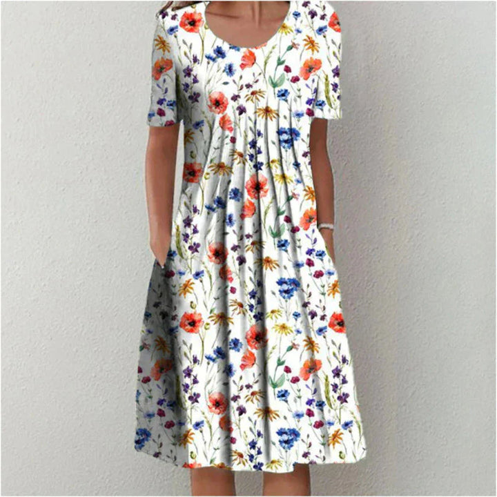 Stilla | Elegante Bomulds Kjole