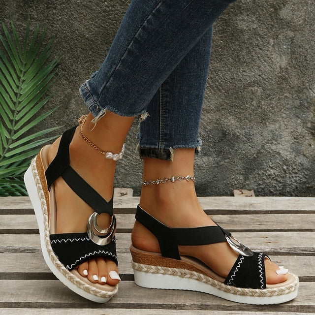 Stilla | Orthopædiske kile-sandaler Design
