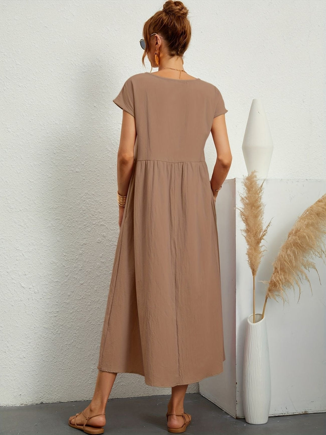 Stilla | O-Neck Casual Dress