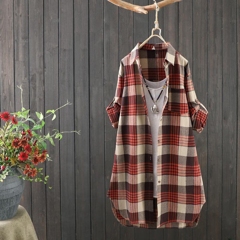 Stilla | Bluse Langærmet Linnedbluse