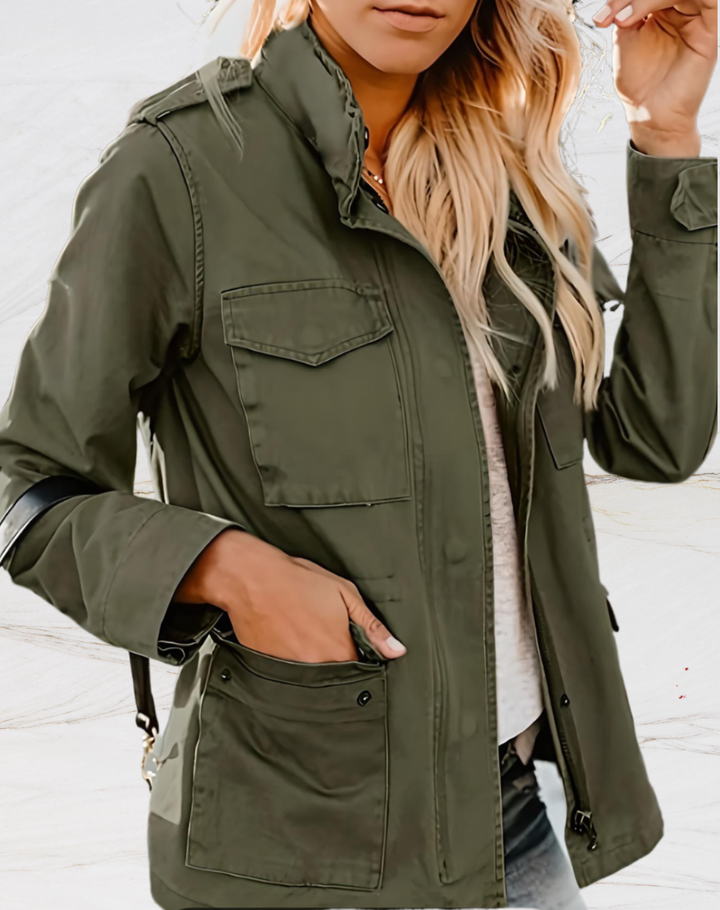 Stilla | Fashionable Militærjakke funktionel