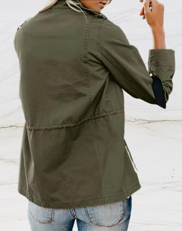 Stilla | Fashionable Militærjakke funktionel