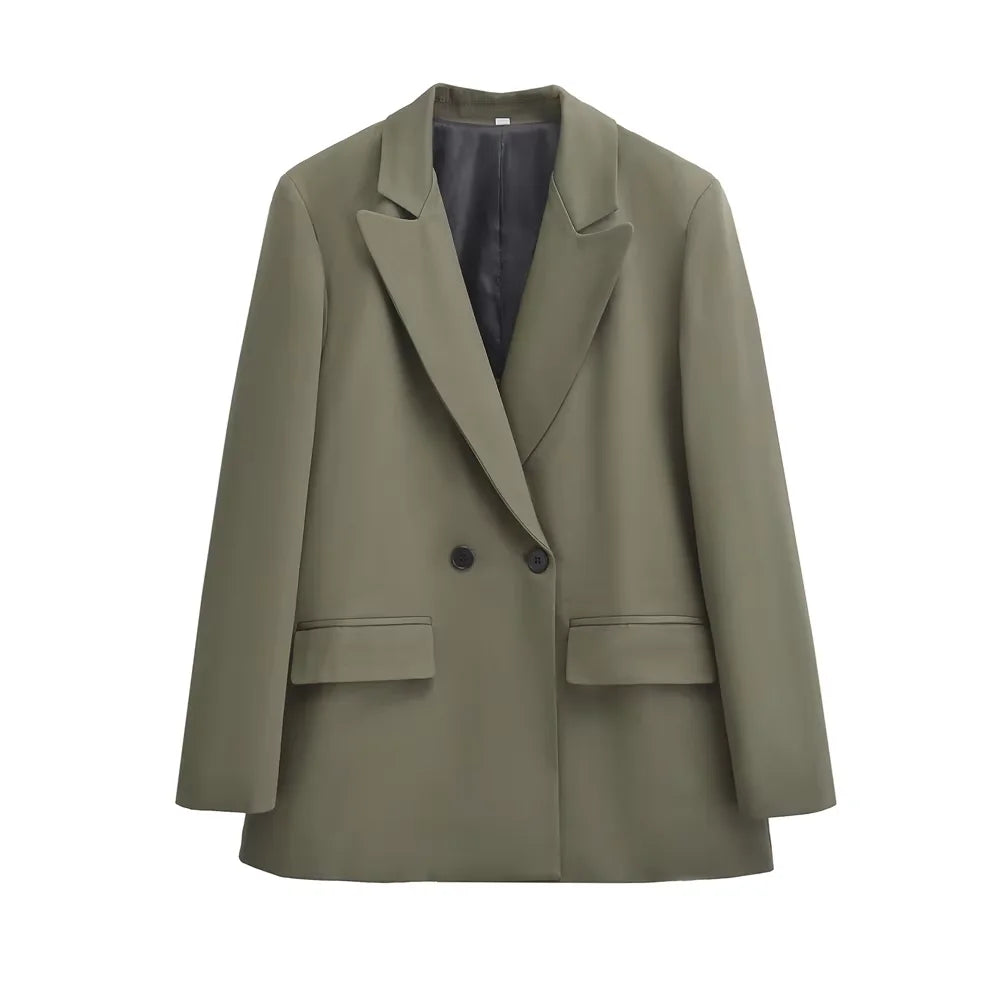 Stilla | Dame Blazer - Struktureret med dobbelt knapstand