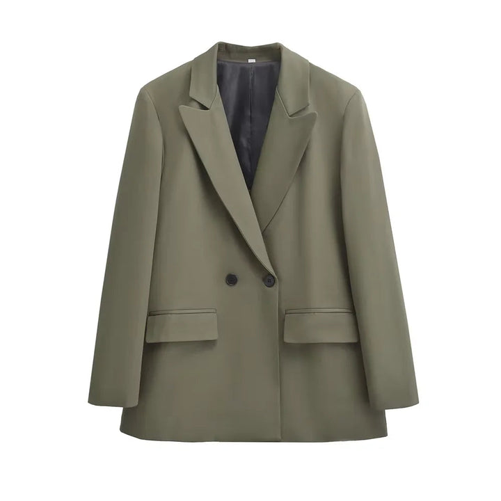 Stilla | Dame Blazer - Struktureret med dobbelt knapstand
