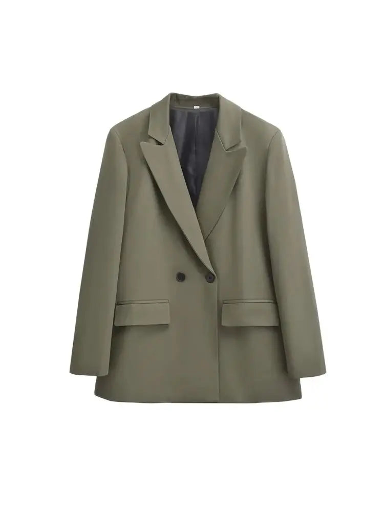 Stilla | Dame Blazer - Struktureret med dobbelt knapstand