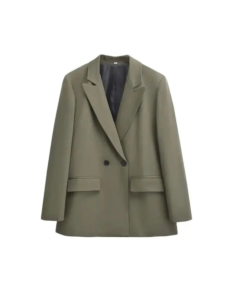 Stilla | Dame Blazer - Struktureret med dobbelt knapstand