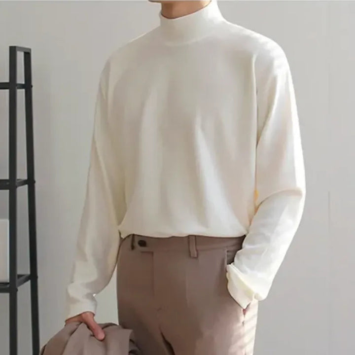 Stilla | Stående Krave Sweater Lavet Af Høj Kvalitet Materiale