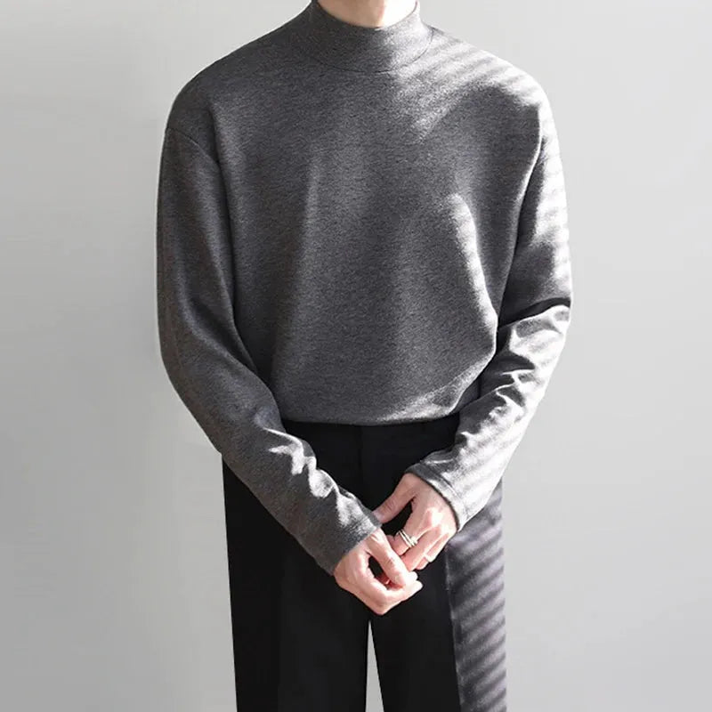 Stilla | Stående Krave Sweater Lavet Af Høj Kvalitet Materiale
