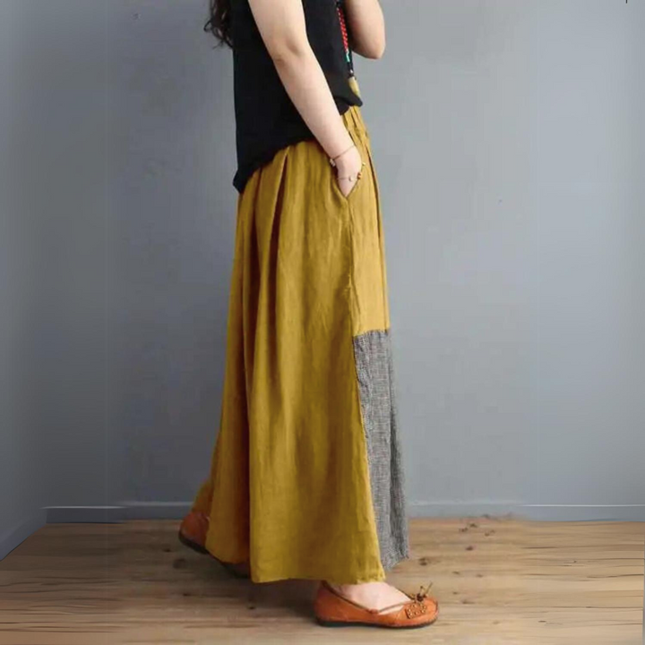 Stilla | Elegante Patchwork Nederdel