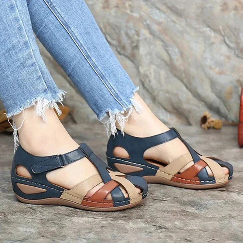 Stilla | Orthopædisk Komfort Wedge Sandaler
